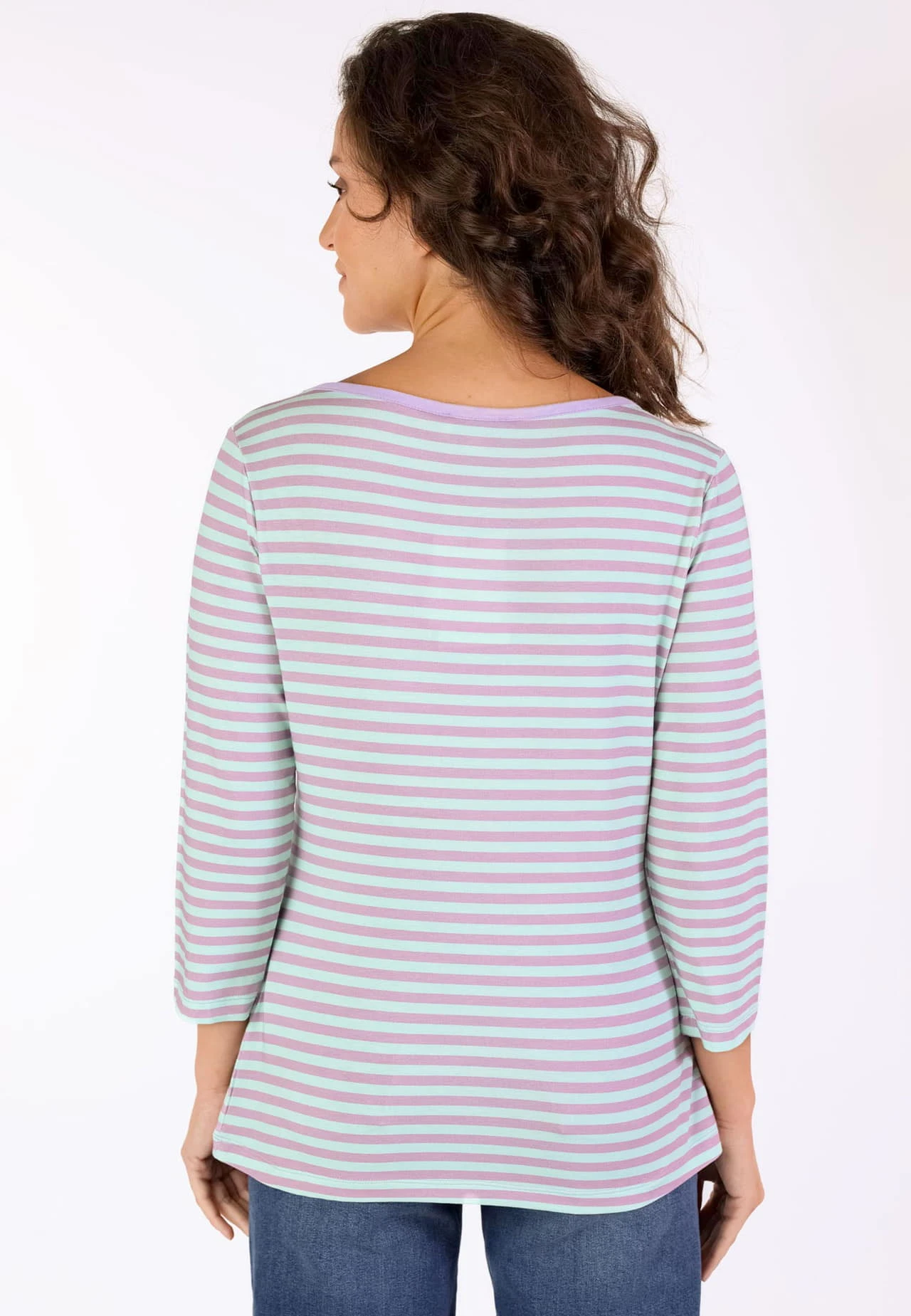 Shirt Ailina Stripe - Fresh Mint 8 Shirt Ailina Stripe - Fresh Mint – Bild 6