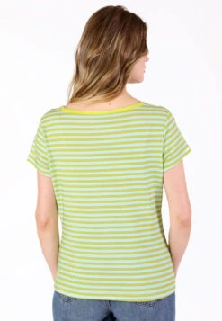 T-Shirt Tal Stripe - Oasis -Modekleidung 13 032410041219