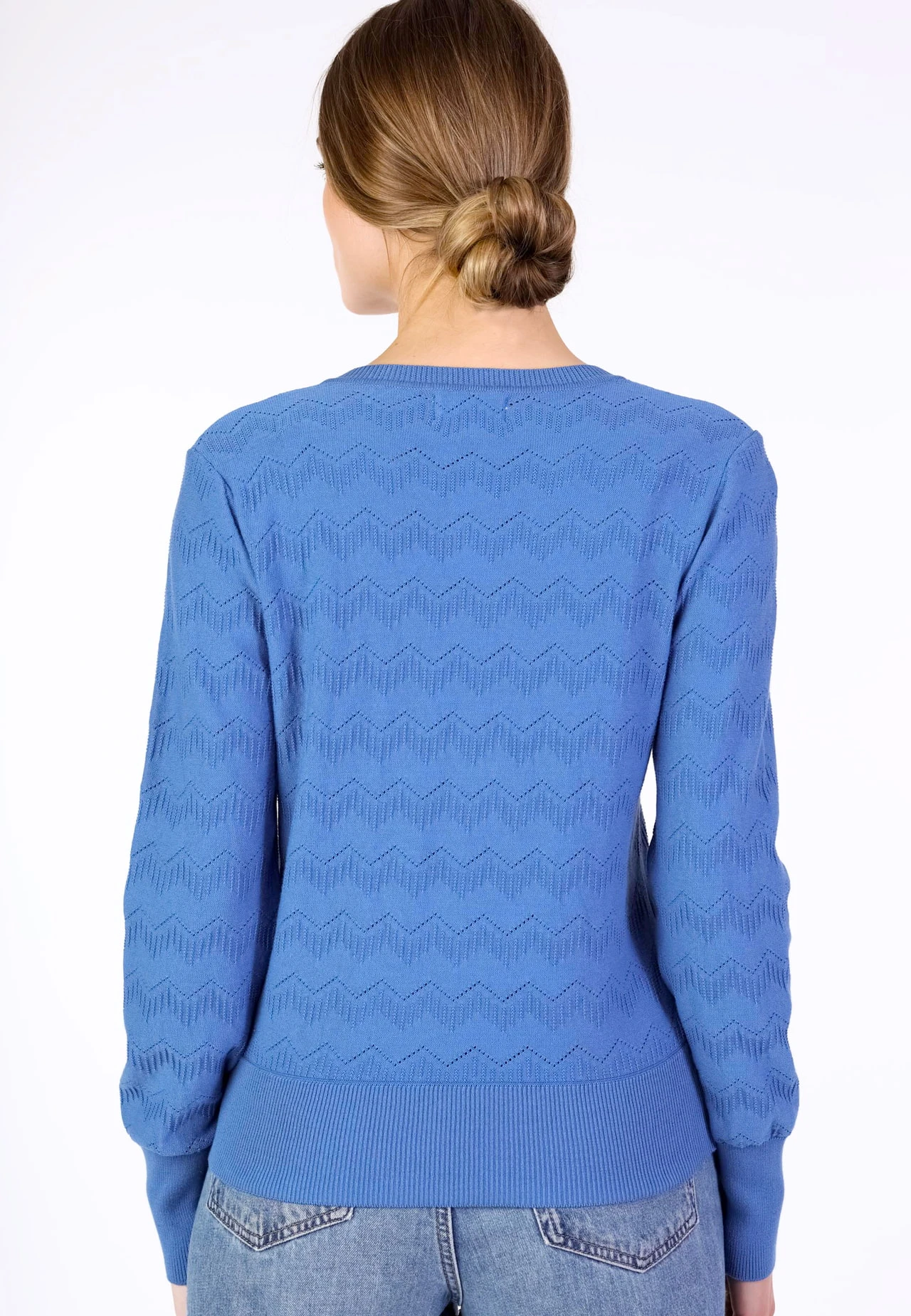 Strickjacke Manon - Royal Blue 9 Strickjacke Manon - Royal Blue – Bild 7