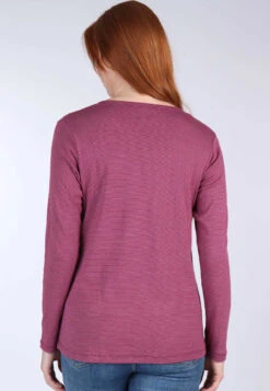 Langarmshirt Adiselle- Wine -Modekleidung 13 062320001499