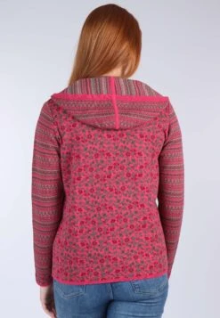 Strickjacke Freya Blossom - Pink -Modekleidung 13 062320008505