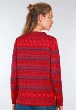 Strickpullover Sofia Rose - Rubin -Modekleidung 13 062410007501