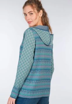 Strickjacke Freya Tulip Bow - Azure -Modekleidung 13 062410008314