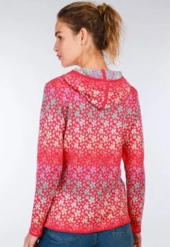 Strickpullover Minni Flower - Azalea -Modekleidung 13 062410013504