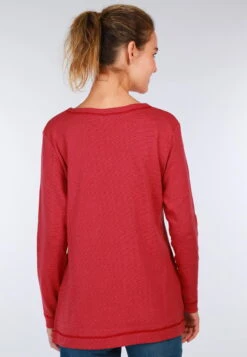 Langarmshirt Lonnja- Rubin -Modekleidung 13 062410016501