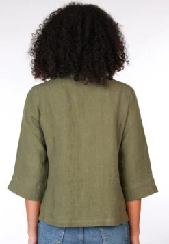 Bluse Emina - Olive -Modekleidung 13 082410017204