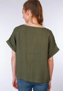 Bluse Arlyn - Olive -Modekleidung 13 082410018204