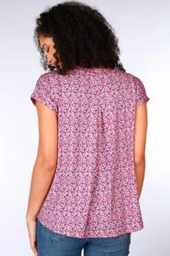 T-Shirt Nyla - Rose -Modekleidung 13 082410030401