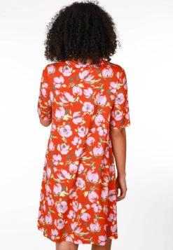 Kleid Josina Rose - Light Rust 14 Kleid Josina Rose - Light Rust -Modekleidung 13 082410033476