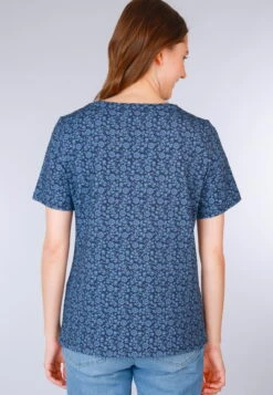 T-Shirt Julina - Navy 14 T-Shirt Julina - Navy -Modekleidung 13 082410037311