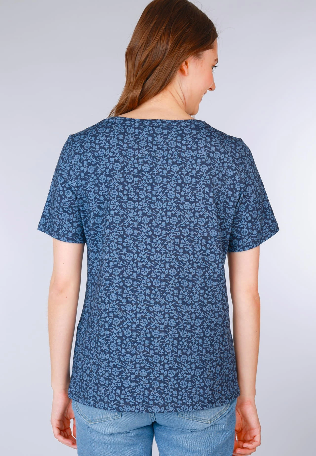 T-Shirt Julina - Navy 8 T-Shirt Julina - Navy – Bild 6