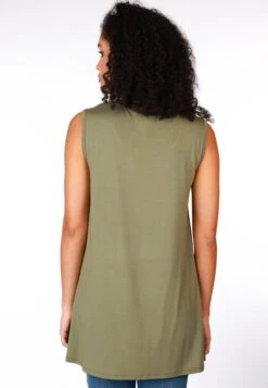Top Kiki - Olive -Modekleidung 13 082410054204
