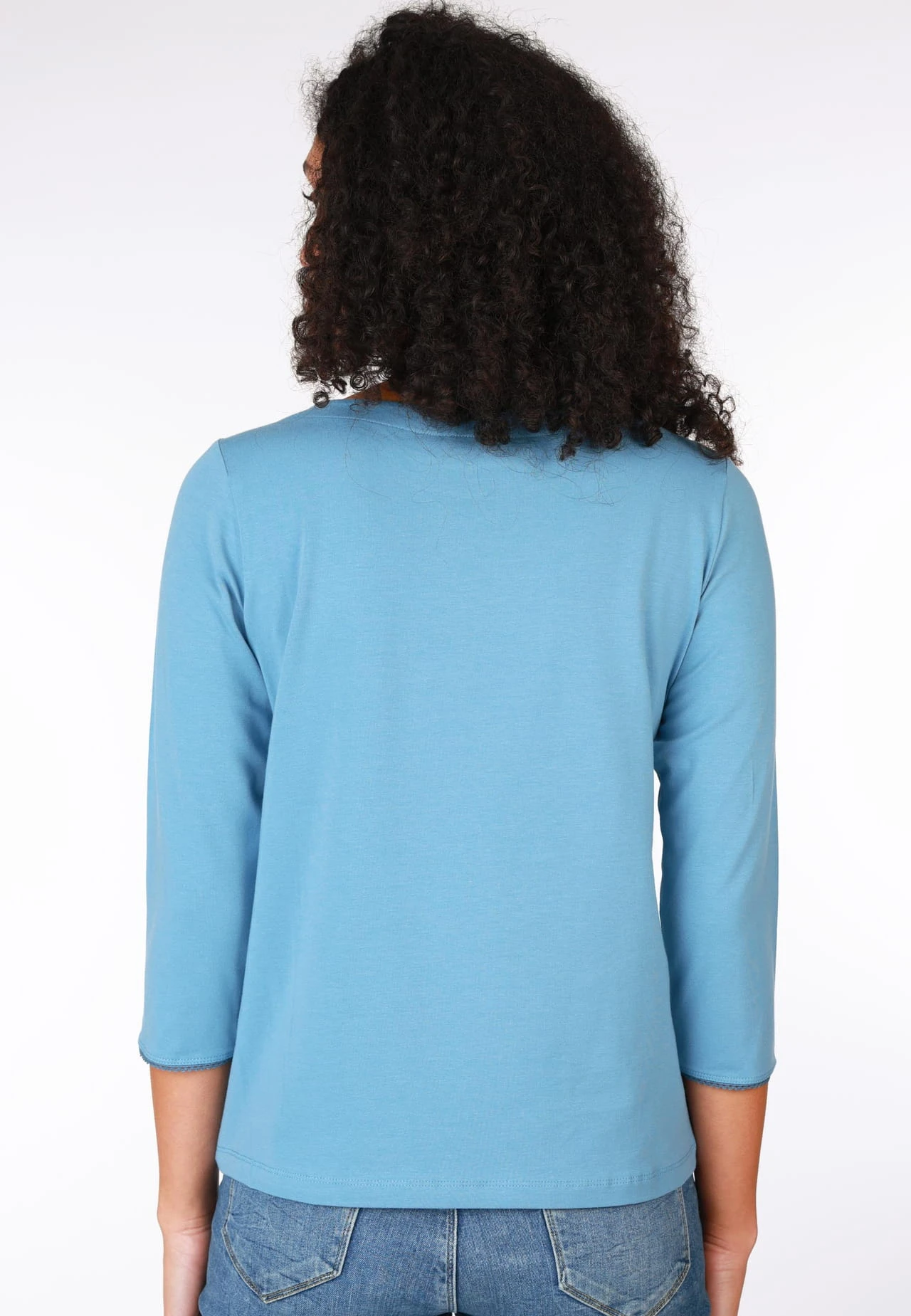 Shirt Merel - Swedish Blue 8 Shirt Merel - Swedish Blue – Bild 6