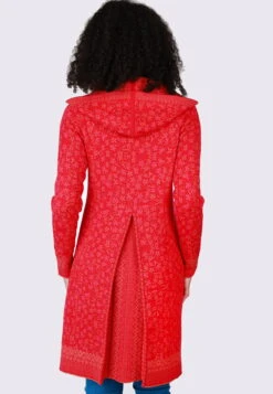 Strickmantel Britta - Rubin 13 Strickmantel Britta - Rubin -Modekleidung 13 082410065501