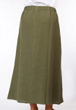 Rock Salome - Olive -Modekleidung 13 082410078204