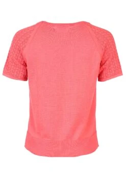Strickshirt Lina - Peach -Modekleidung 14 032310010479