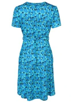 Kleid Tascha Poppy Flower - Pool -Modekleidung 14 032310015262