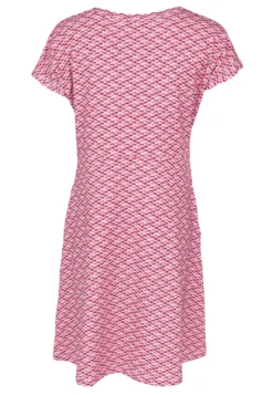 Kleid Meghan Spring Feather - Magenta -Modekleidung 14 032310030483