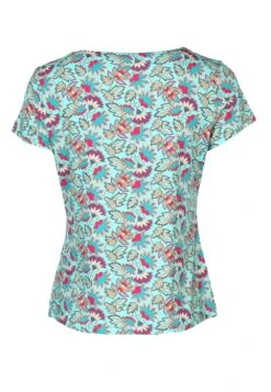 T-Shirt Tal Oriental Flower - Pool -Modekleidung 14 032310044262