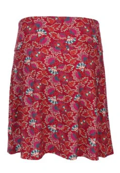 Rock Denise Oriental Flower - Rubin -Modekleidung 14 032310045501