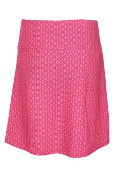 Rock Denise Geo Peach - Flamingo 13 Rock Denise Geo Peach - Flamingo -Modekleidung 14 032410011507