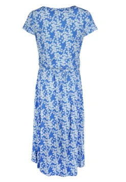 Kleid Malind Cherry Blossom - Royal Blue -Modekleidung 14 032410031282