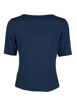 T-Shirt Constantina Solid - Navy -Modekleidung 14 032410037311