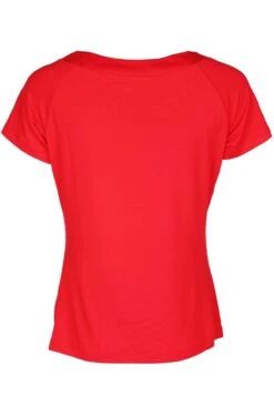 T-Shirt Zoe Solid - Poppy -Modekleidung 14 032410038489