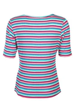 Shirt Fia Multistripe - Royal Blue -Modekleidung 14 032410042282