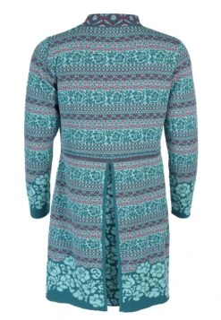 Mantel Fleurine Big Flower- Emerald -Modekleidung 14 062310004231