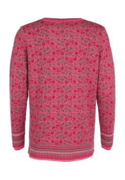 Strickjacke Christi Blossom - Pink -Modekleidung 14 062320007505