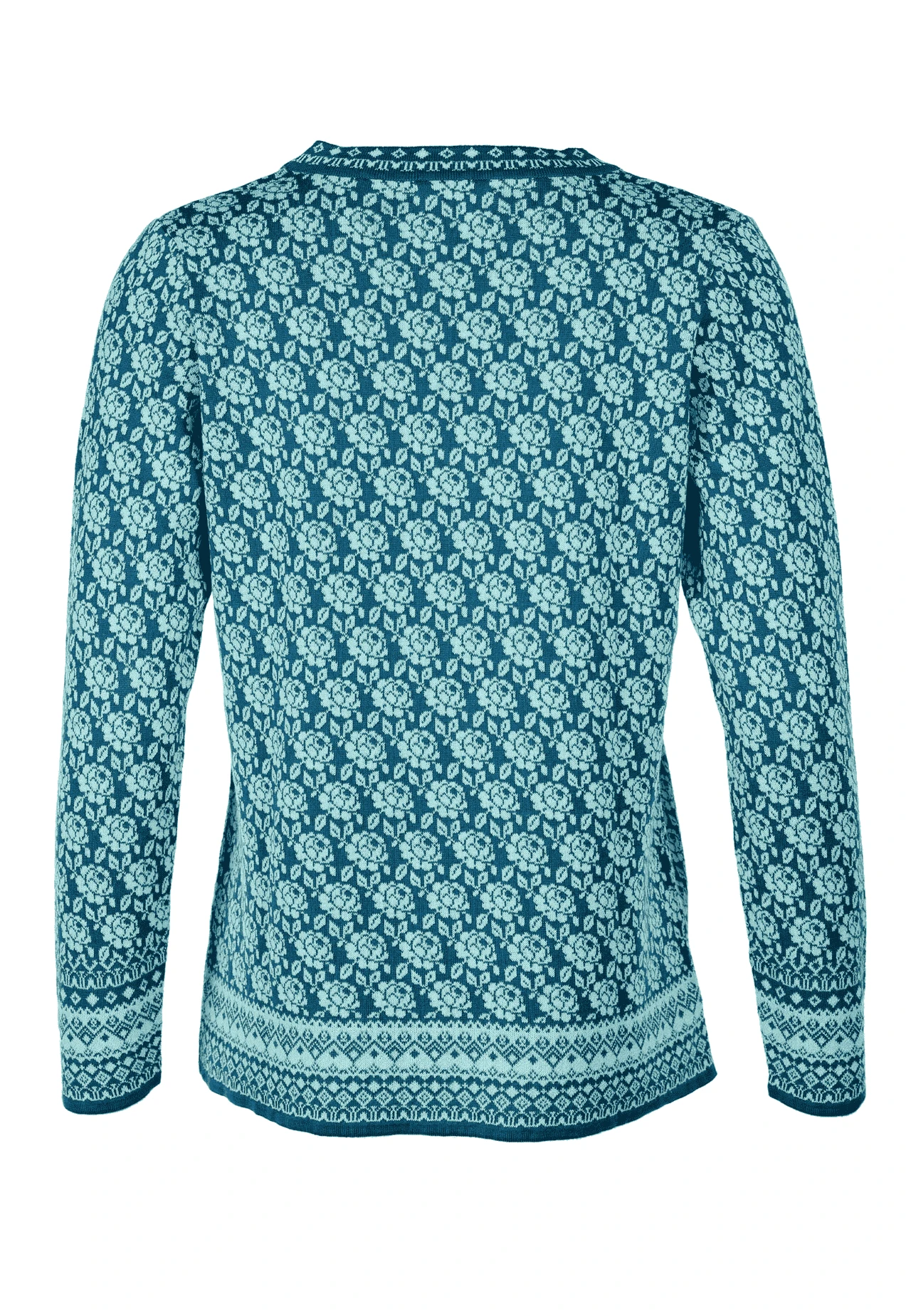 Strickjacke Christi Rose - Deep Ocean 10 Strickjacke Christi Rose - Deep Ocean – Bild 8