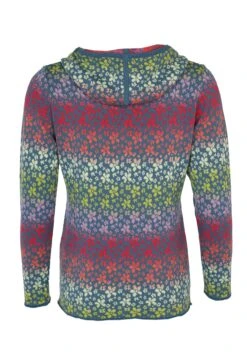 Strickpullover Minni Flower - Azure -Modekleidung 14 062410013314