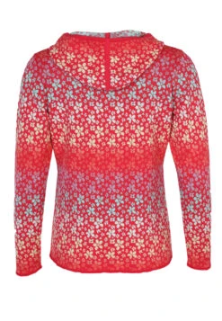 Strickpullover Minni Flower - Azalea -Modekleidung 14 062410013504