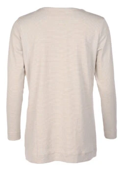 Langarmshirt Lonnja- Sand -Modekleidung 14 062410016111