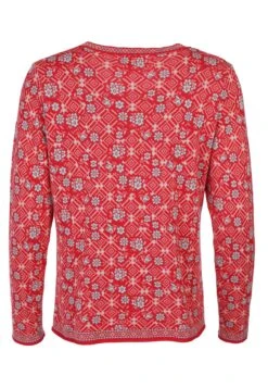 Pullover Josefine Geo Flower - Poppy -Modekleidung 14 062410019489