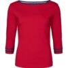 Sea Ranch Da. Shirt 3/4 Arm Baumwolle -Modekleidung 16 6 104 3000 SR Red Main