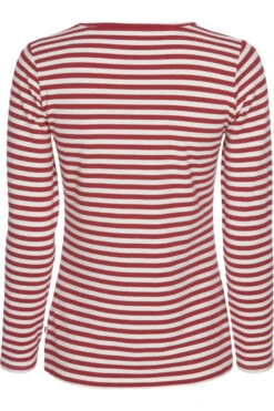 Red Green Damenshirt Leicht Frances Modal 9 Red Green Damenshirt Leicht Frances Modal -Modekleidung 172012108 Frances Long Sleeve T shirt 143 Light Red Stripe Extra 1