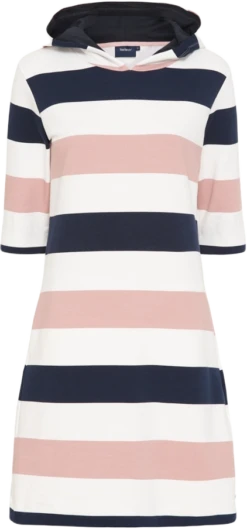 Sea Ranch Maritimes Damen Hoodie Kleid Blockstreifen -Modekleidung 20 6 109 Ronja Mauve