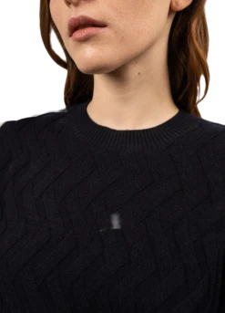 Saint James Quebec Pullover Navy -Modekleidung 2045 NAVY 05 600x833 crop center