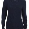 PIECE OF BLUE Damen Klassiker Pullover D.blau -Modekleidung 401504 1068 0124 0900