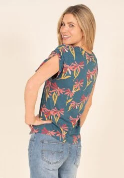 Breakeburn T-Shirt Stemmed Floral -Modekleidung 5052414359033 PT01