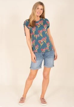 Breakeburn T-Shirt Stemmed Floral -Modekleidung 5052414359033 PT03