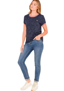 Brakeburn Shirt Tipped Space Dye Tee 9 Brakeburn Shirt Tipped Space Dye Tee -Modekleidung 5052414370359P 03