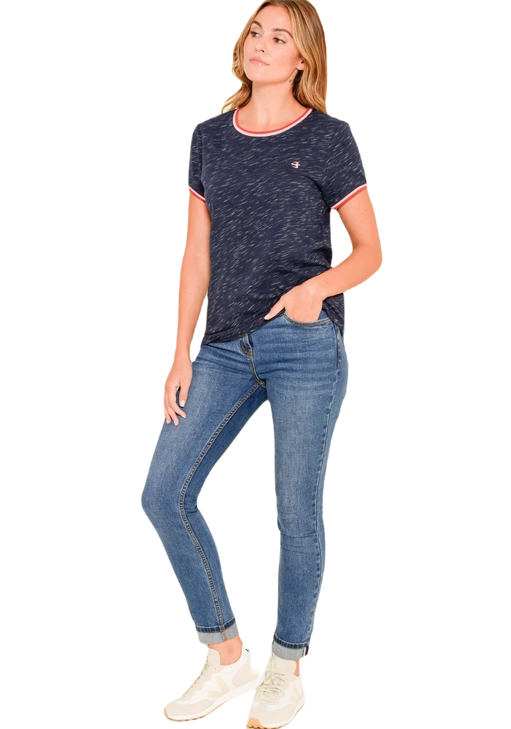 Brakeburn Shirt Tipped Space Dye Tee 6 Brakeburn Shirt Tipped Space Dye Tee – Bild 4