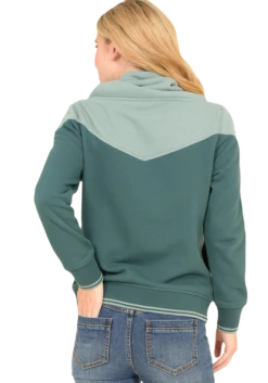 Brakeburn Damen Colour Block Sweat Pullover -Modekleidung 5052414371493P 01