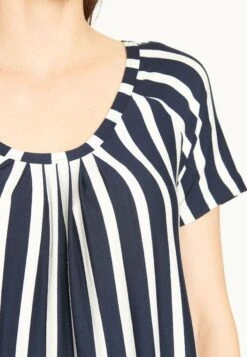 Sea Ranch Da. Shirt Ecru Navy Streifen -Modekleidung 5711805258521 PT03