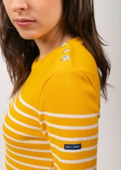 Saint James 8696 Maree II R Wolle -Modekleidung 8696 Maree II R Cire Blanc 04