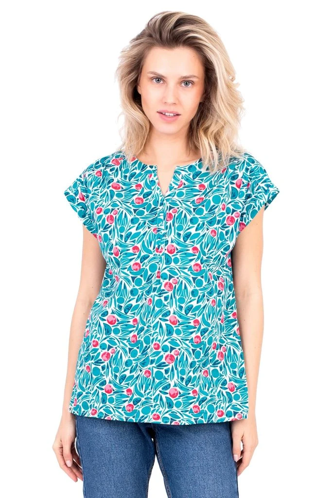 Brakeburn Bluse Orchard Mit Kirschen 3 Brakeburn Bluse Orchard Mit Kirschen