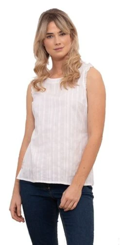 Breakeburn Bluse Weiß